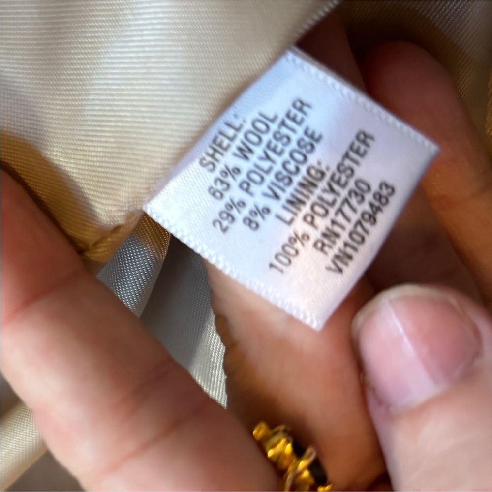 Mossimo Supply Co. Classic Tan Trench Coat - Picture 4 of 5